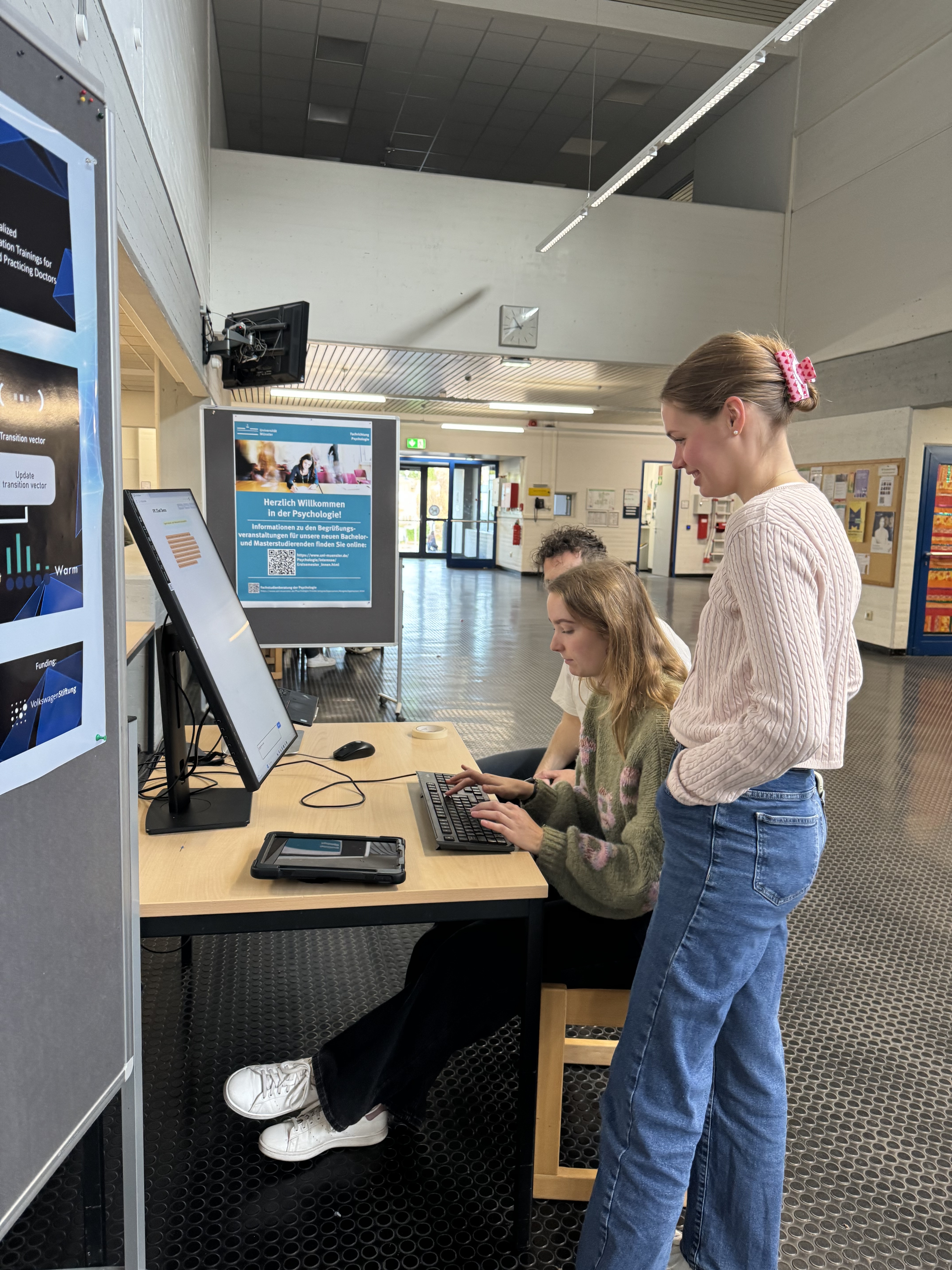 PerTRAIN at the Münster University Open Day 2025